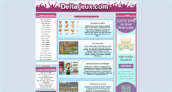 Desktop Screenshot of deltajeux.com
